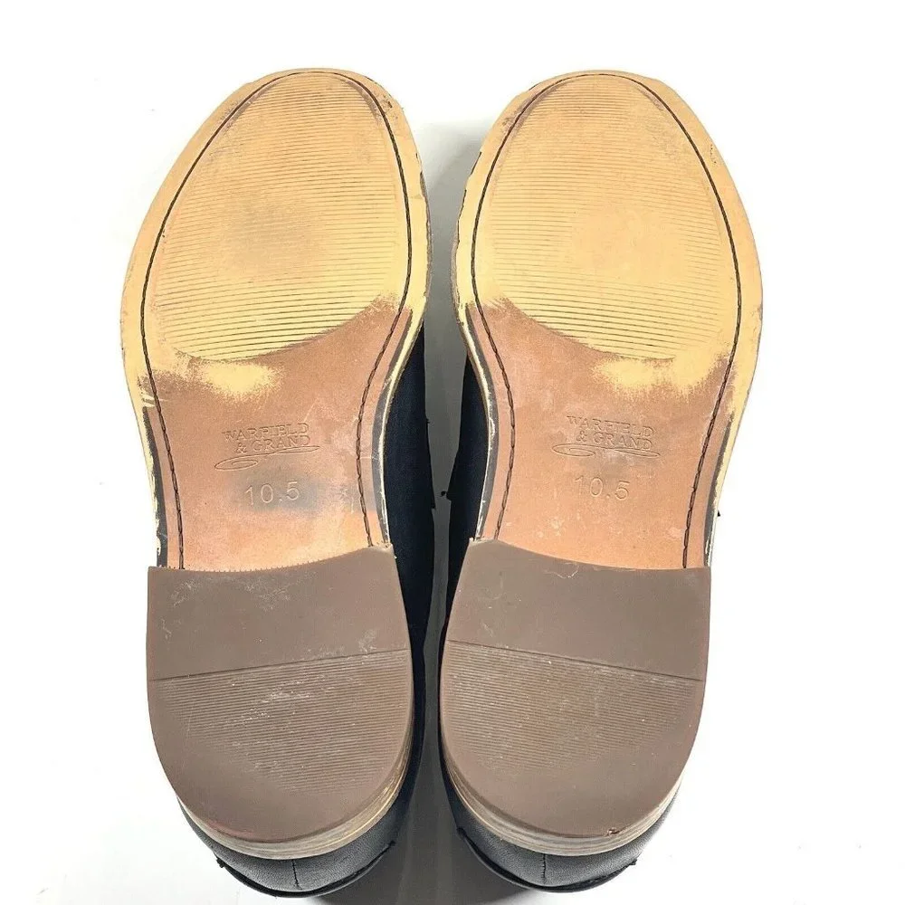 Warfield &‎ Grand 84902 Mark Horse Bit Apron Slip On Leather Loafer Shoes 10.5